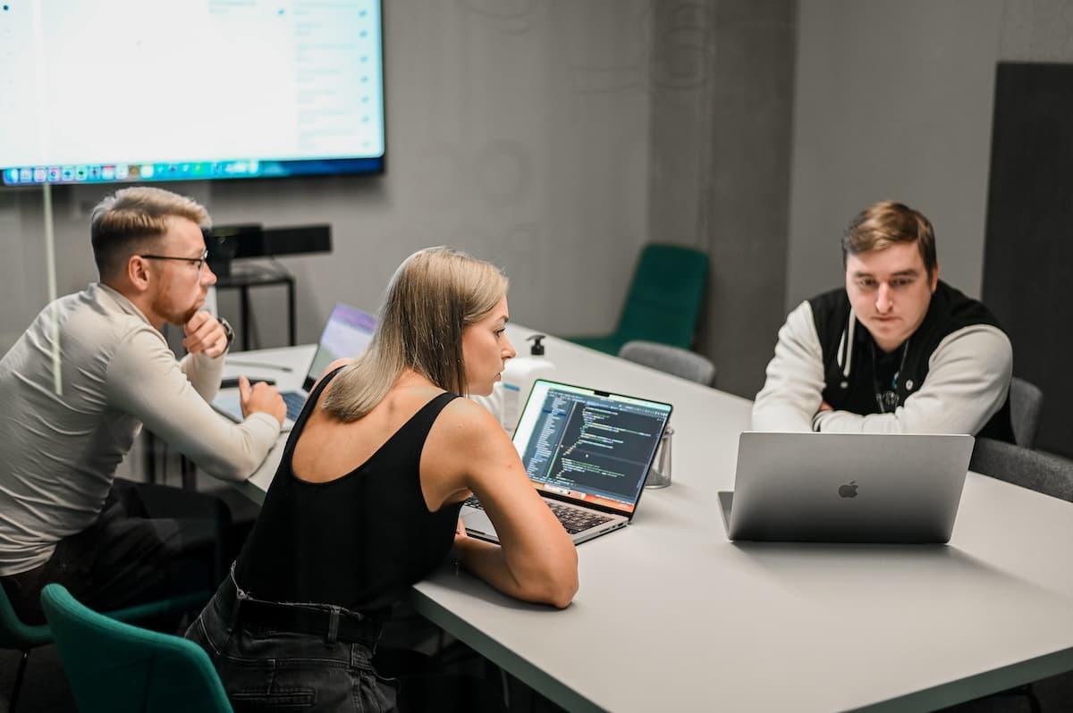Two happy developers