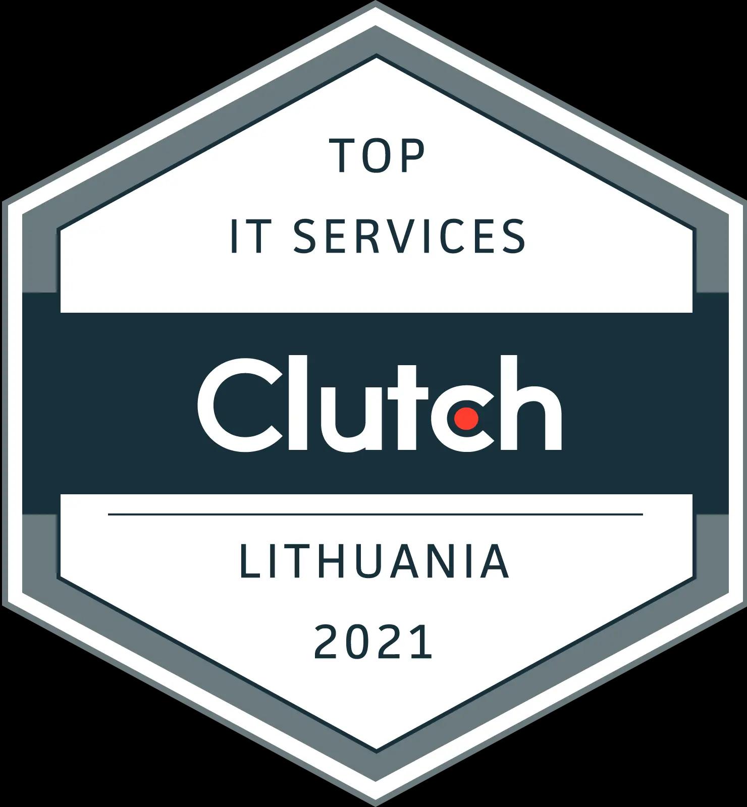 Clutch Top IT badge