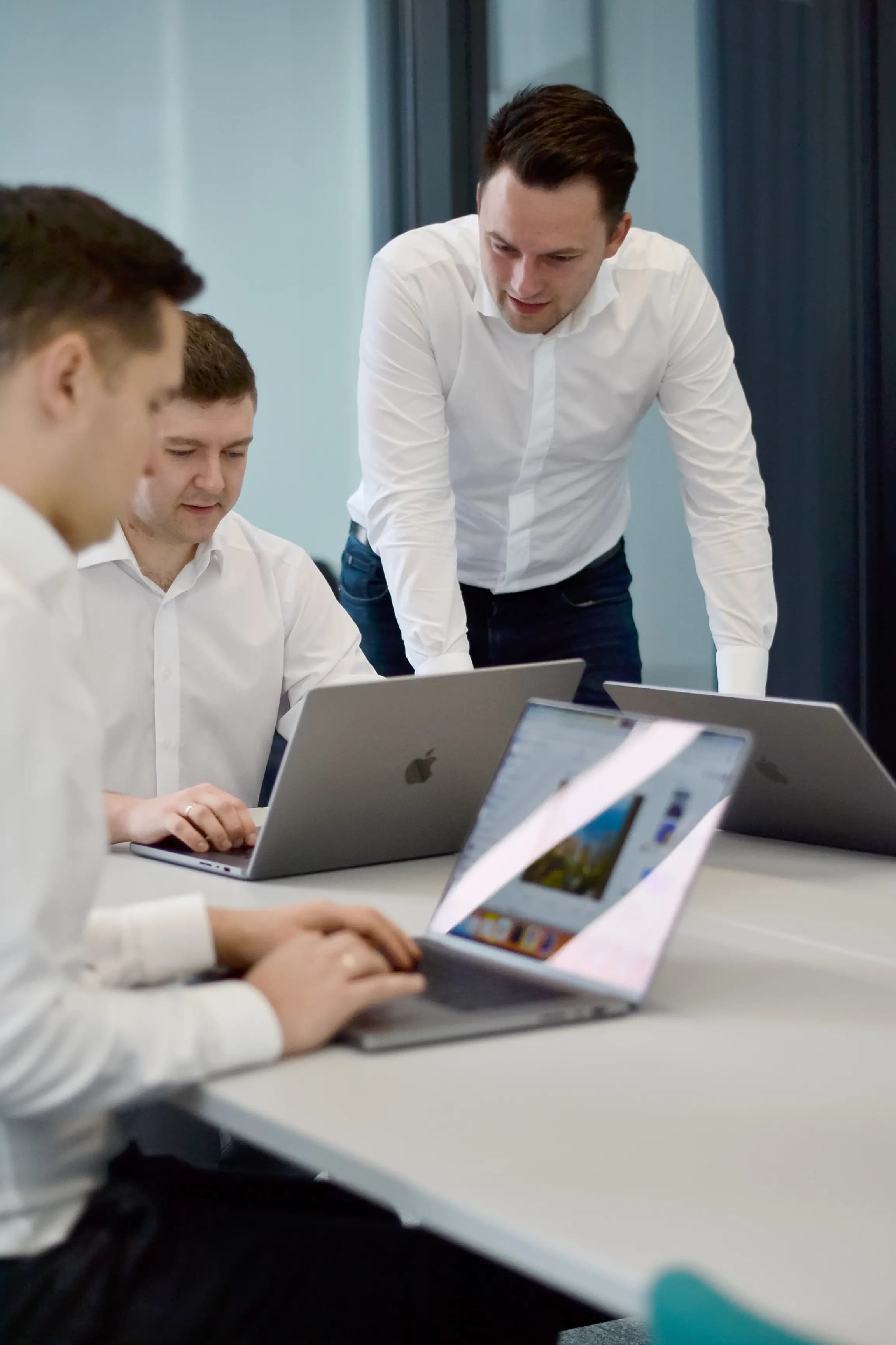 Team working together