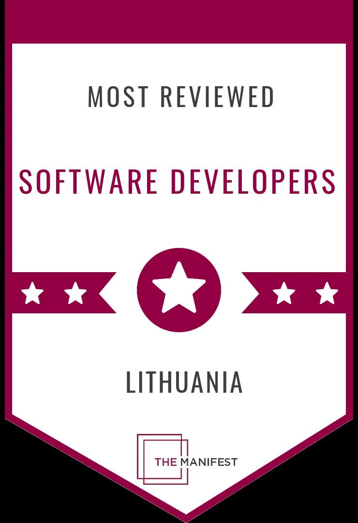 Most Reviewed Web Developer in Lithuania