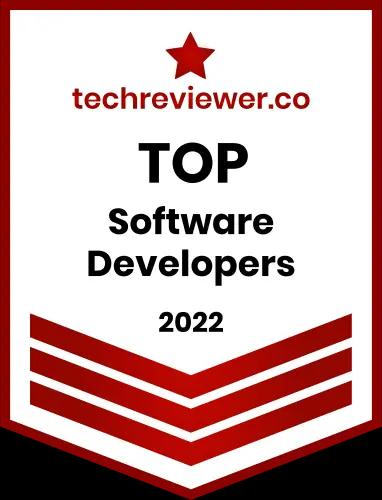 techreviewer.co Software Developers badge